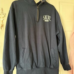 Black Salve 1947 Quarter-Zip Sweatshirt